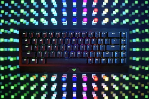 Razer Razer | BlackWidow V3 Mini HyperSpeed | Mechaniczna klawiatura do gier | Podświetlenie LED RGB | USA | Bezprzewodowa | Czarna |