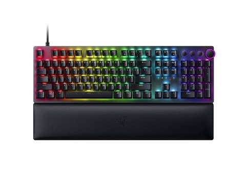 Razer Razer | Huntsman V2 Optical Gaming Keyboard | Klawiatura dla graczy | Podświetlenie LED RGB | NORD | Przewodowa | Czarna | Klawi