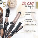 Camry Camry | Hair Styler | CR 2024 | 1200 W | Black/Rose gold