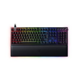 Razer Razer | Huntsman V2 | Klawiatura dla graczy | Optyczna | Podświetlenie LED RGB | USA | Czarna | Przewodowa