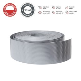 Taśma ogrodzeniowa 52mb Thermoplast® CLASSIC LINE 9,5cm SZARA