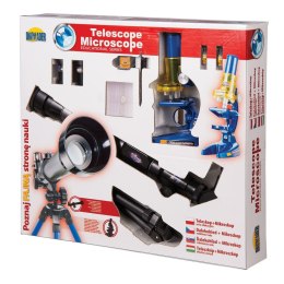 TELESKOP + MIKROSKOP -zestaw edu-10509