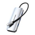 Stacja dokująca USB-C do HDMI, VGA, 3x USB 3.0, PD 0,15m Vention TOIHB (szary)