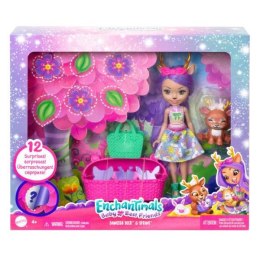 ND17_ZB-153700 Enchantimals Baby Best Friends Zestaw z niespodziankami Danessa Deer i Sprint HLK84 HLK83 MATTEL