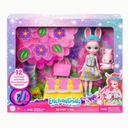 ND17_ZB-153701 Enchantimals Baby Best Friends Zestaw z niespodziankami Bree Bunny i Twist HLK85 HLK83 MATTEL