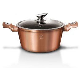 GARNEK 2.5L 20CM BERLINGER HAUS METALLIC LINE ROSE GOLD BH-1514-N