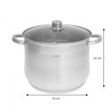 GARNKI GASTRO STOCK POT 6 ELE 10.7L+8.6L+7.0L KLAUSBERG KB-7177