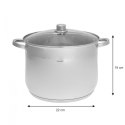 GARNKI GASTRO STOCK POT 6 ELE 10.7L+8.6L+7.0L KLAUSBERG KB-7177