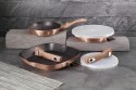 ZESTAW 3 PATELNI GRANITOWYCH Z ODPINANĄ RĄCZKĄ 5 ELE BERLINGER HAUS METALLIC LINE ROSE GOLD BH-7038