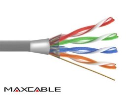 Przewód FTP5E drut Cu 305m MAXCABLE