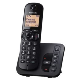 Panasonic Panasonic | Bezprzewodowy | KX-TGC220FXB | Wbudowany wyświetlacz | ID dzwoniącego | Czarny | Pojemność książki telefonicznej 50